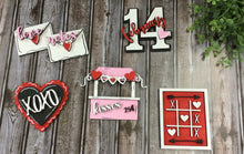 Load image into Gallery viewer, Xoxo Valentines Tiered Tray set
