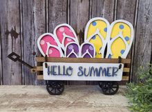 Load image into Gallery viewer, Hello summer wagon insert
