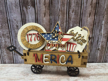 Load image into Gallery viewer, Stars and Stripes  wagon insert
