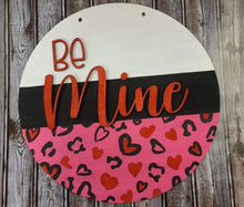 Load image into Gallery viewer, Be Mine doorhanger Diy Kit - With supplies
