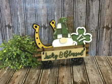 Load image into Gallery viewer, St. Patrick’s Day wagon insert DIY KIT with supplies
