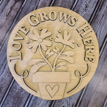 Load image into Gallery viewer, Love grows here Diy kit with supplies
