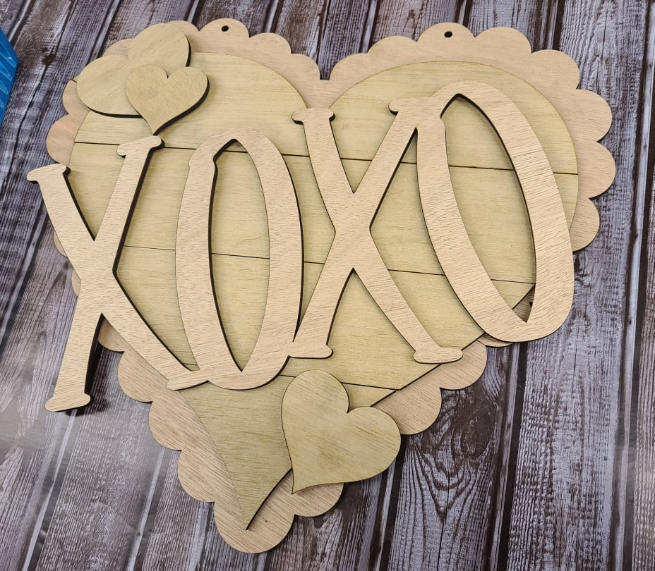 XOXO Doorhanger DIY Kit